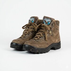 Raichle Alpine Hiking Boots Leather Gore Tex Vibram Size 8